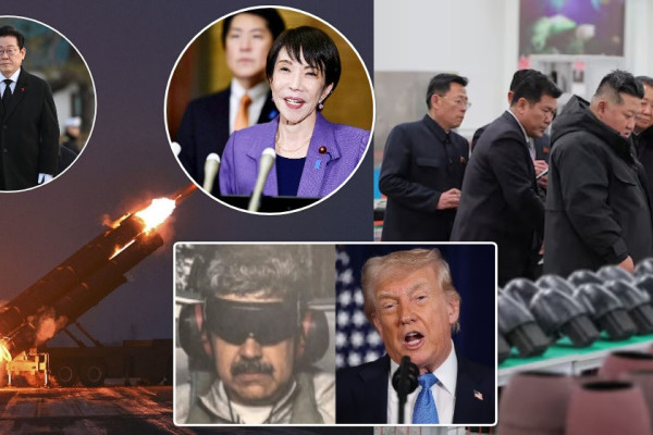 मादुरो पक्राउ परेलगत्तै किमद्वारा क्षेप्यास्त्र प्रहार, जापान र दक्षिण कोरियाले के भने?